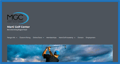 Desktop Screenshot of martigolfcenter.com
